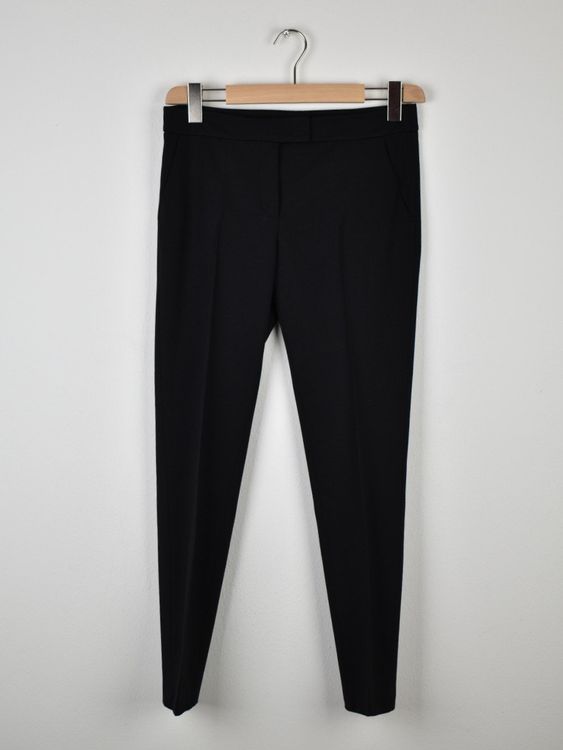 Akris Punto Stoffhose Gr.36, 69% Viskose, schwarz