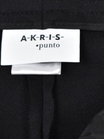Akris Punto Stoffhose Gr.36, 69% Viskose, schwarz
