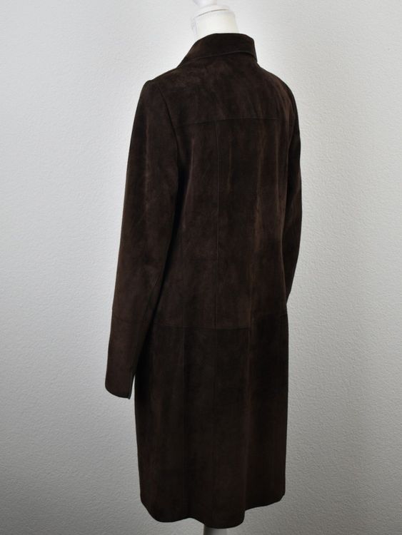 Akris Wildleder Mantel, braun, Gr.40/42 - Kurzmantel - 2ND STORY