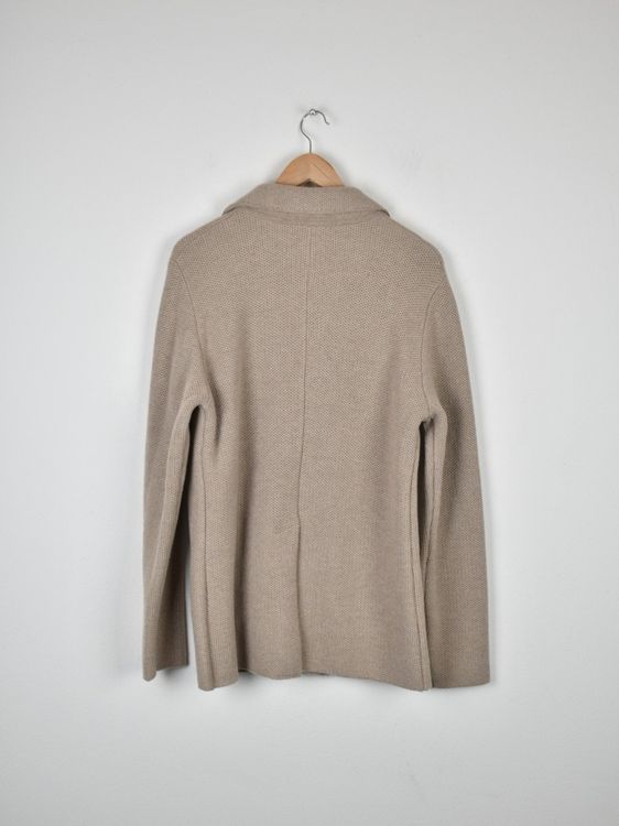 Albarena Strickjacke / Strickblazer, beige, Gr.M - Strickjacke - 2ND STORY