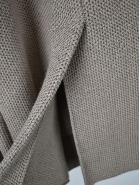 Albarena Strickjacke / Strickblazer, beige, Gr.M - Strickjacke - 2ND STORY