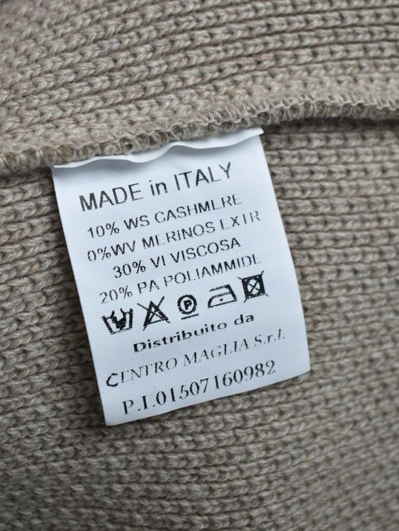 Albarena Strickjacke / Strickblazer, beige, Gr.M - Strickjacke - 2ND STORY