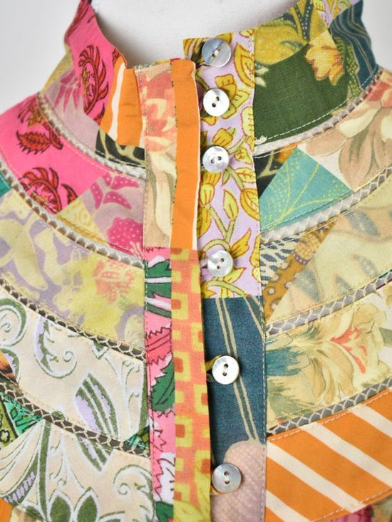 ALÉMAIS Bluse Gr.38, Baumwolle und Seide, neuwertig - 2ND STORY