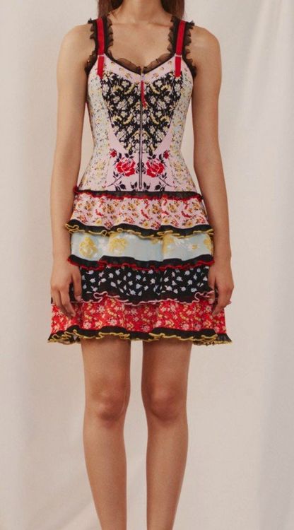 Alexander McQueen Minikleid, Gr.S - Kleid - 2ND STORY