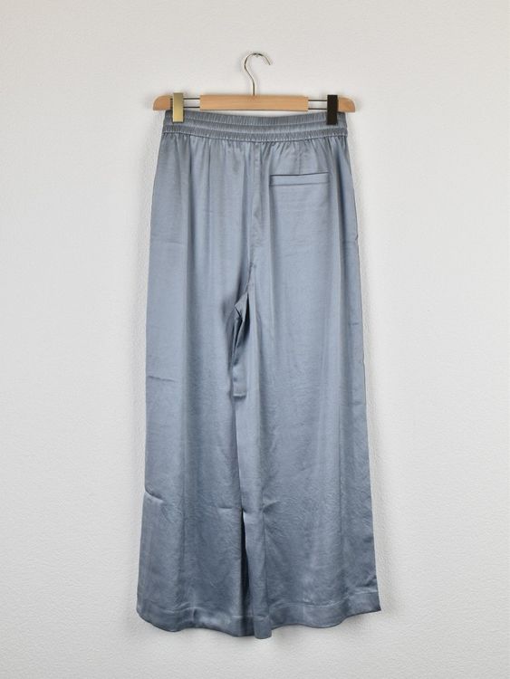 alexanderwang.t Hose, weites Bein, blaugrau, Satinoptik,Gr.S - Hose - 2ND STORY