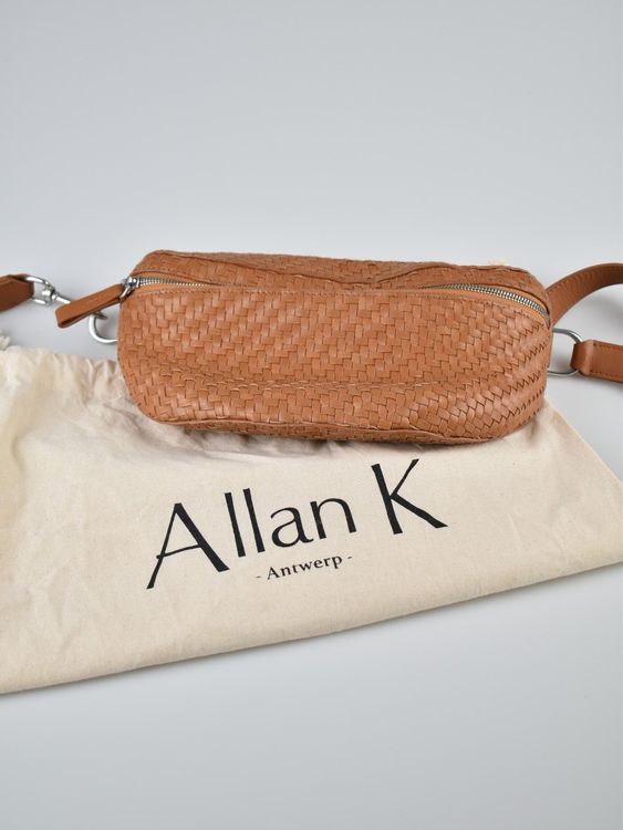Allan K Gürteltasche, Leder, wie neu