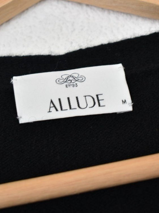 Allude Strickjacke, long, schwarz, Gr.M