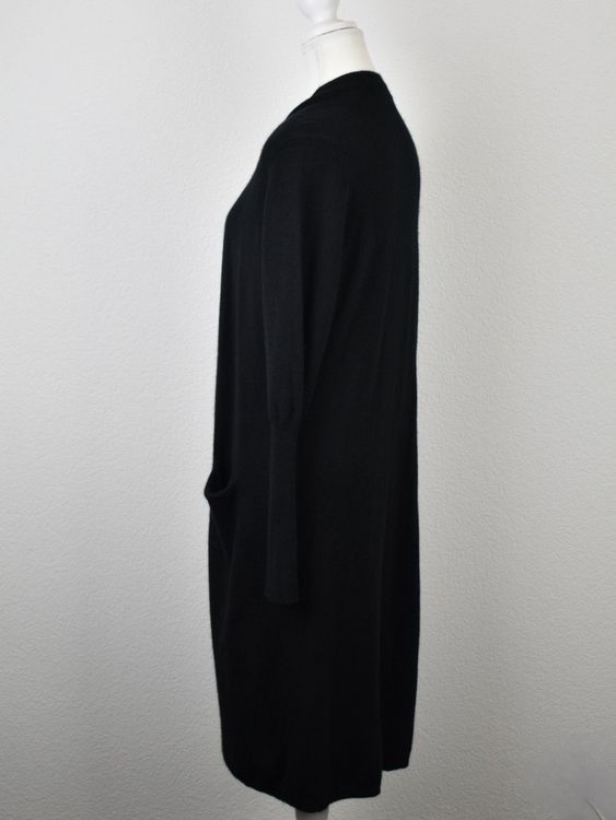 Allude Strickjacke, long, schwarz, Gr.M