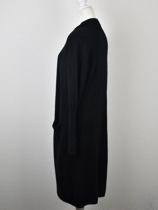 Allude Strickjacke, long, schwarz, Gr.M