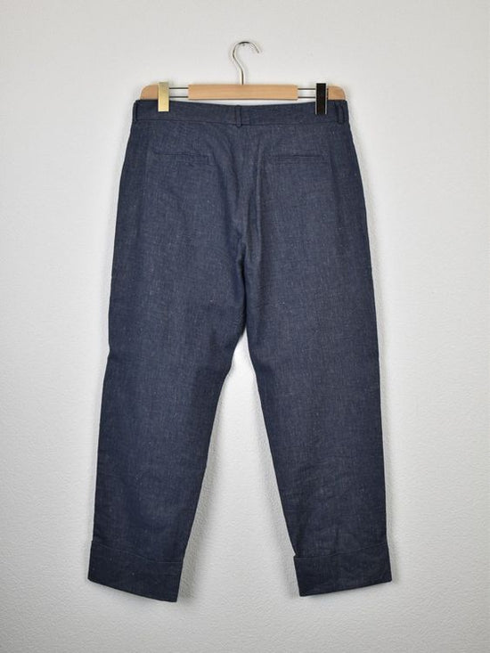 Antonelli Firenze Stoffhose, Gr.40, Baumwolle/Leinen - Hose - 2ND STORY