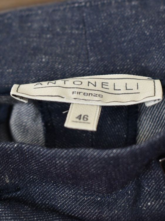 Antonelli Firenze Stoffhose, Gr.40, Baumwolle/Leinen - Hose - 2ND STORY