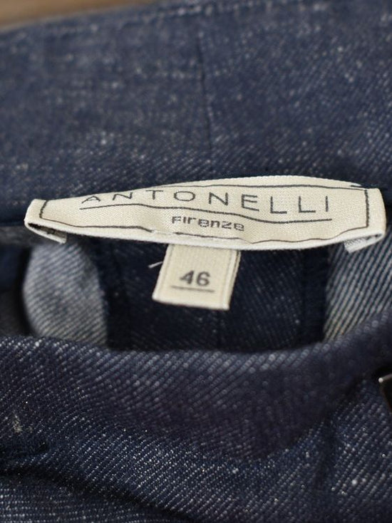 Antonelli Firenze Stoffhose, Gr.40, Baumwolle/Leinen - Hose - 2ND STORY