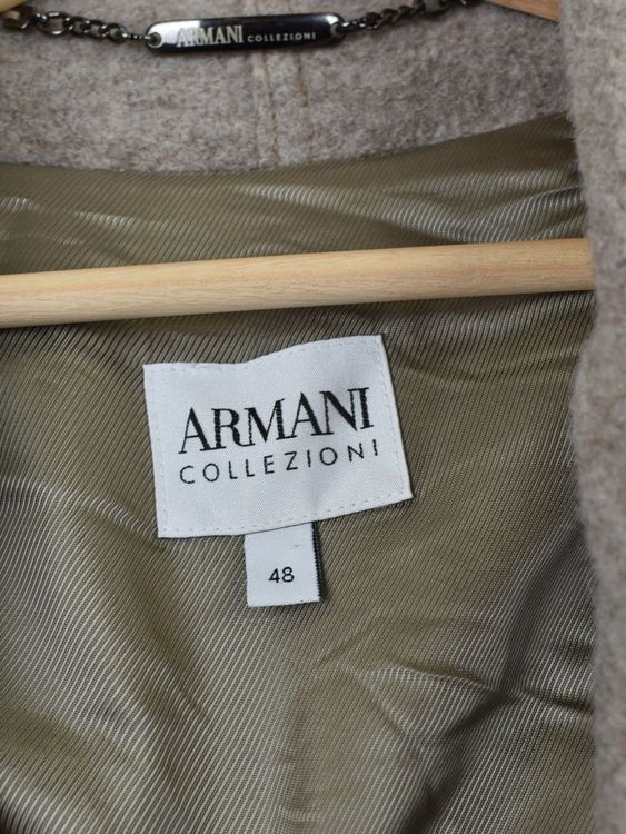 Armani Collezioni Wollmantel, Gr.42 (IT48), 100% Wolle - Mantel - 2ND STORY