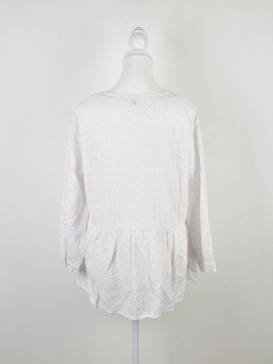 Barbour Bluse Bindweed Gr.40, weiss, neuwertig - 2ND STORY