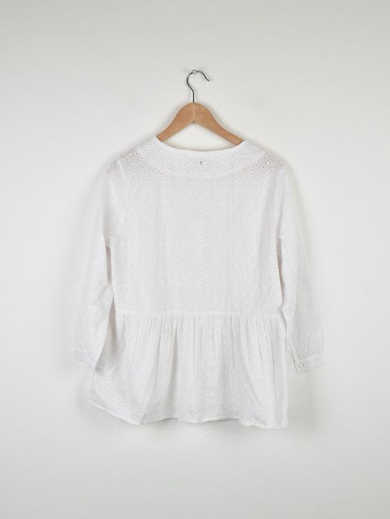 Barbour Bluse Bindweed Gr.40, weiss, neuwertig - 2ND STORY