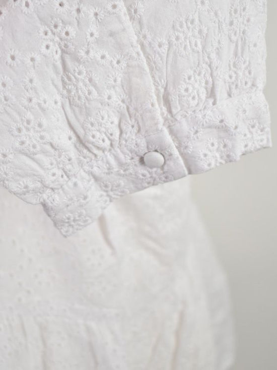 Barbour Bluse Bindweed Gr.40, weiss, neuwertig - 2ND STORY