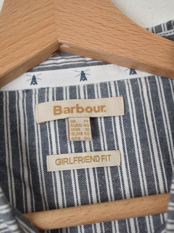 Barbour Bluse, neu, Gr.40, Girlfriend Fit, 100% Baumwolle