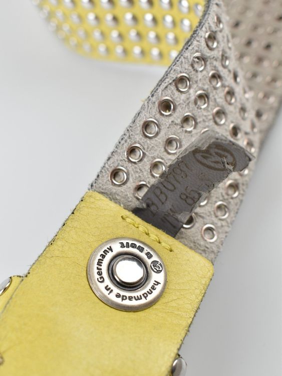 B.Belt Ledergürtel, handmade, Gr.85 - gürtel - 2ND STORY