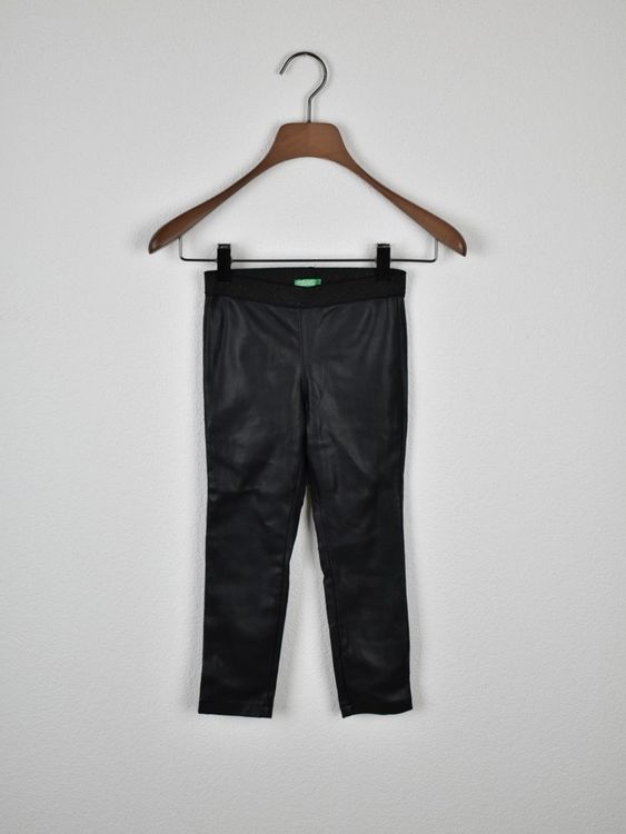 Benetton Leggings Lederimitat Gr.110