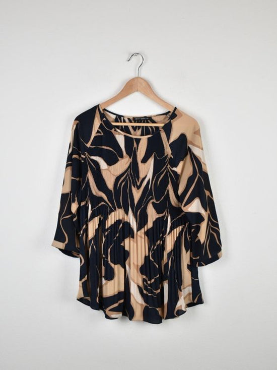 Betty Barclay Plissee Bluse Gr.40, neuwertig - 2ND STORY