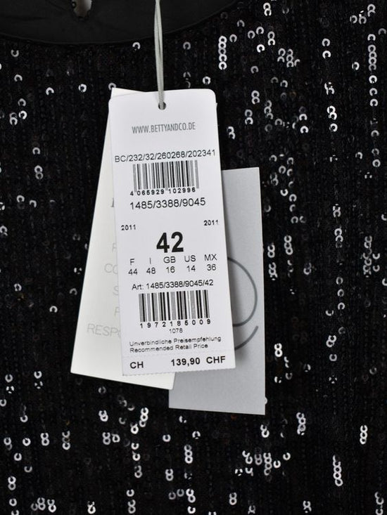 Betty & Co Cocktailkleid, Pailletten, Gr.42, neu - Kleid - 2ND STORY