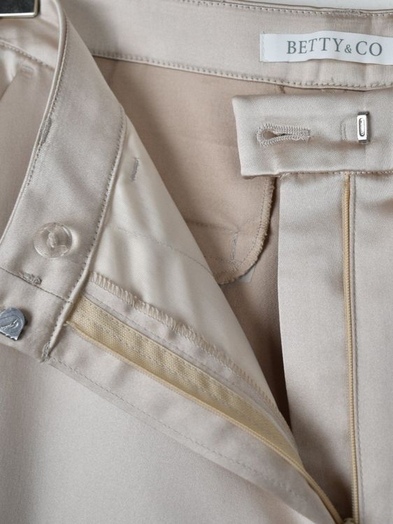 Betty & Co Hose, Satinoptik, neu mit Etikett, Gr.40 - Hose - 2ND STORY