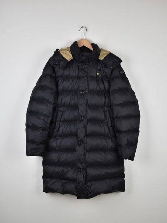 Blauer Carver Daunenmantel Gr.L, ungetragen