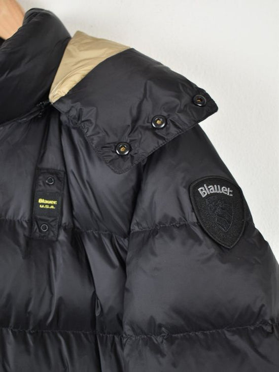 Blauer Carver Daunenmantel Gr.L, ungetragen