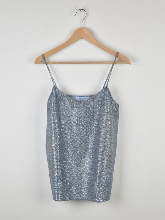Blumarine Top, Glitzer, Gr.42, neuwertig