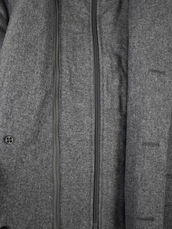 Boggi Milano Kurzmantel Gr.54, 100% Wolle, grau, wie neu