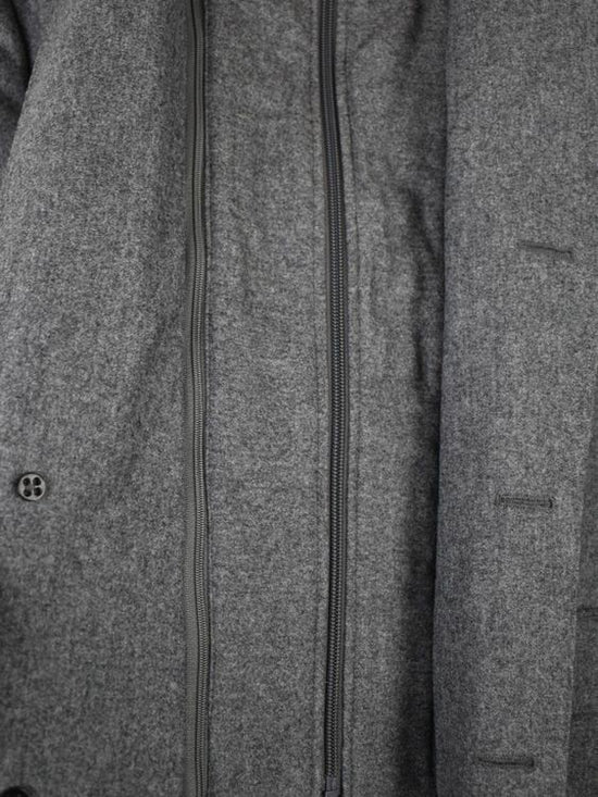 Boggi Milano Kurzmantel Gr.54, 100% Wolle, grau, wie neu
