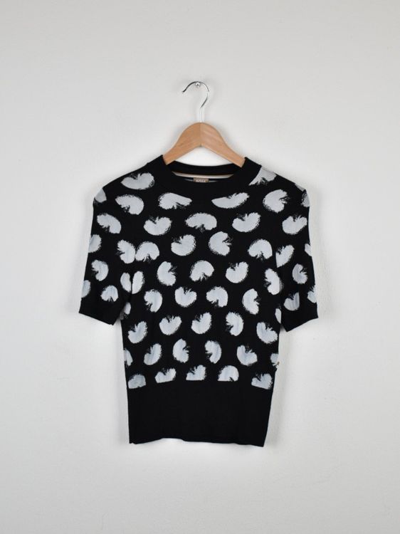 Boss Kurzarm Pullover Gr.XS, Schurwolle/Viskose