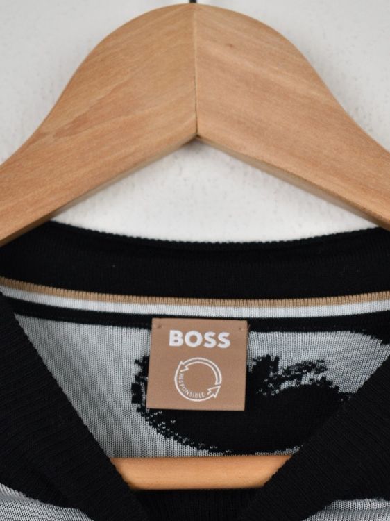 Boss Kurzarm Pullover Gr.XS, Schurwolle/Viskose