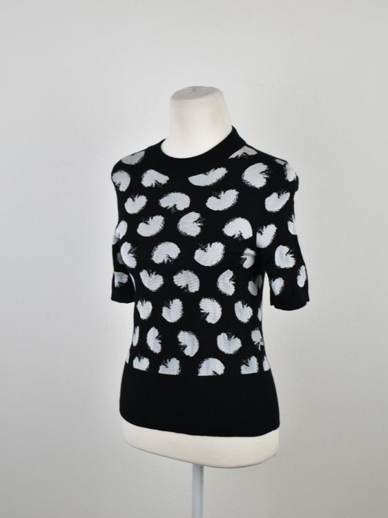 Boss Kurzarm Pullover Gr.XS, Schurwolle/Viskose