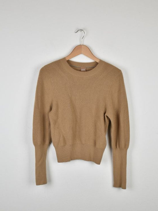 Boss Superfine Merino Strickpullover Gr.S