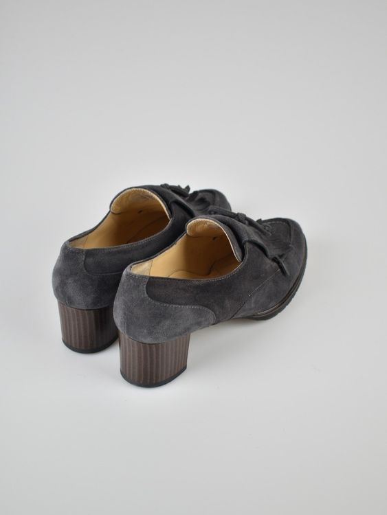 Brunate Loafers / Halbschuhe Gr.37.5, Leder, grau
