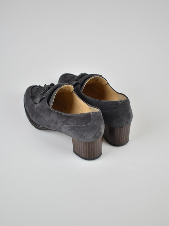 Brunate Loafers / Halbschuhe Gr.37.5, Leder, grau