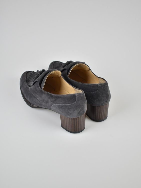 Brunate Loafers / Halbschuhe Gr.37.5, Leder, grau