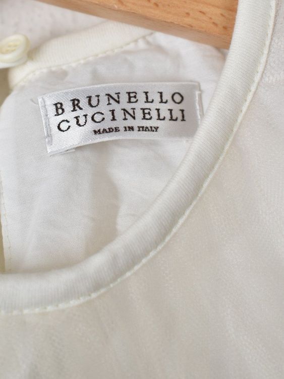 Brunello Cucinelli Tüll Bluse/Top, Gr.116 - Bluse - 2ND STORY