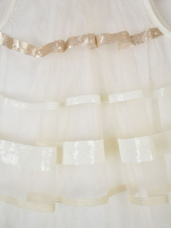 Brunello Cucinelli Tüll Bluse/Top, Gr.116 - Bluse - 2ND STORY