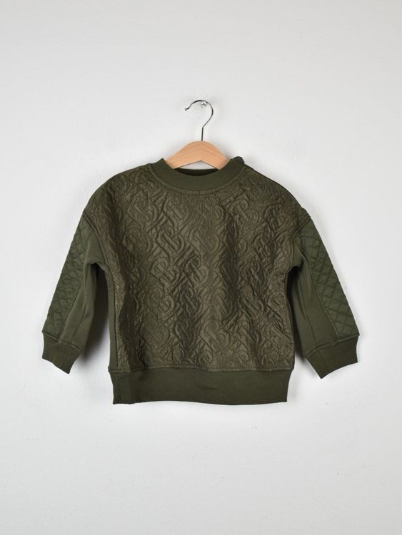 Burberry Pullover Gr.104, neuwertig, moosgrün - 2ND STORY