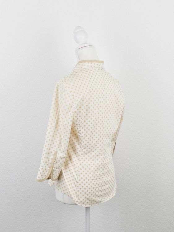 Caliban Bluse, gepunktet, Gr.36 (IT42), 97% Baumwolle