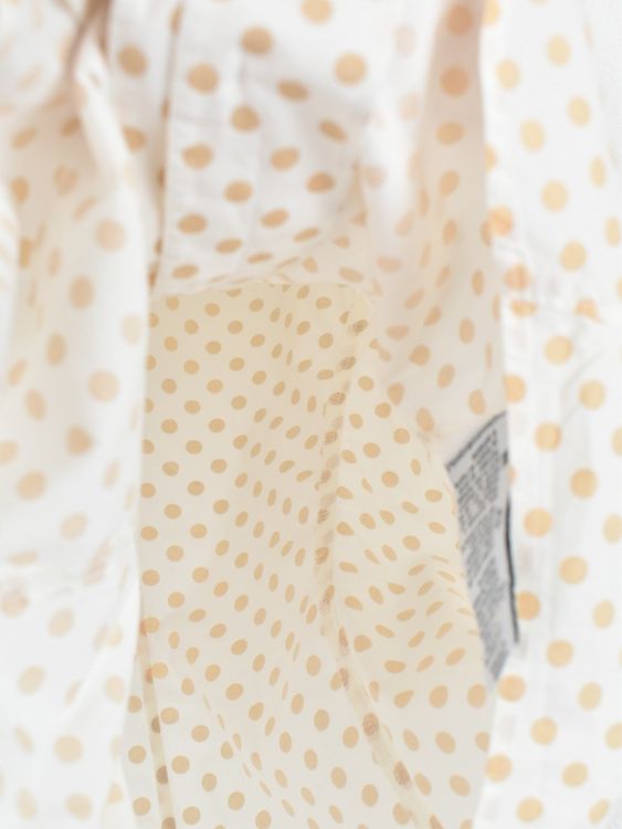 Caliban Bluse, gepunktet, Gr.36 (IT42), 97% Baumwolle