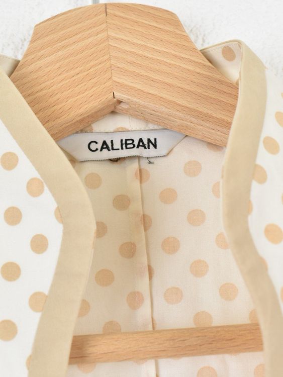 Caliban Bluse, gepunktet, Gr.36 (IT42), 97% Baumwolle
