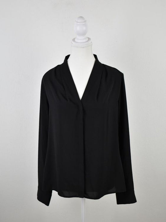 Calvin Klein Bluse Gr.M, schwarz - 2ND STORY