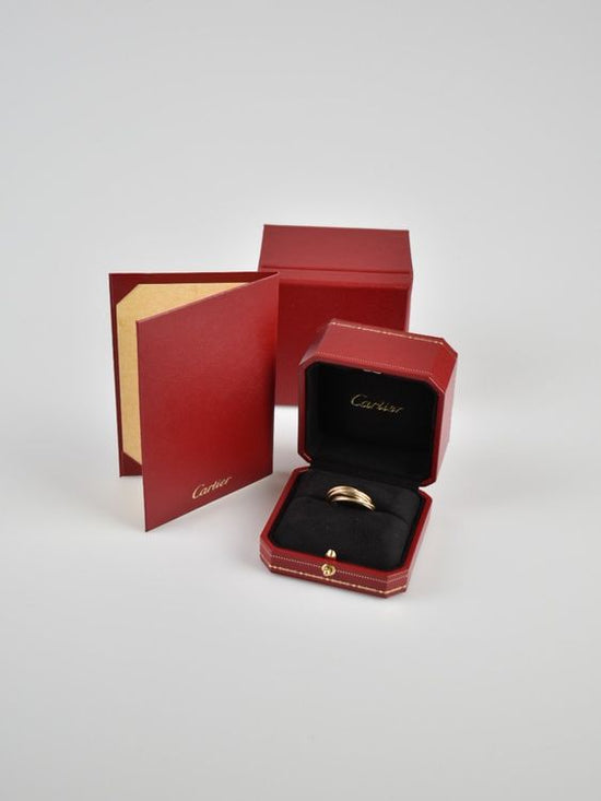 Cartier Trinity 7 Band Tricolor Goldring - 0
