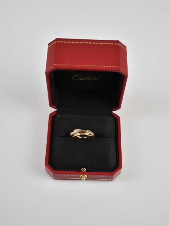 Cartier Trinity 7 Band Tricolor Goldring - 5