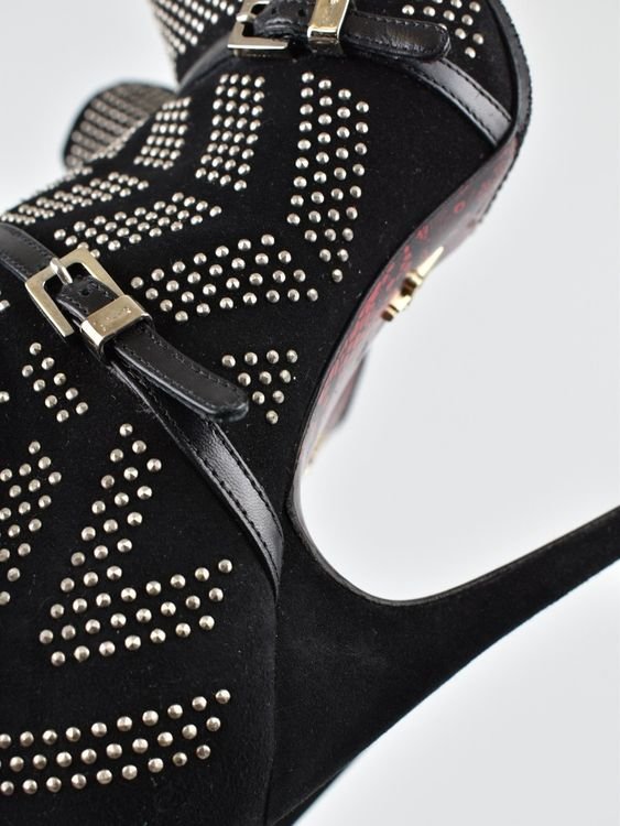 Cesare Paciotti High Heels Peep Toe Stiefeletten, Gr.37 - Stiefeletten - 2ND STORY
