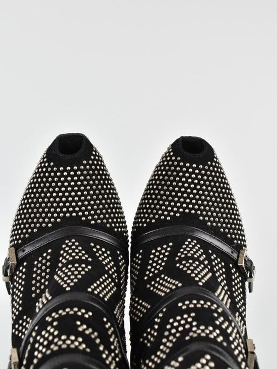 Cesare Paciotti High Heels Peep Toe Stiefeletten, Gr.37 - Stiefeletten - 2ND STORY