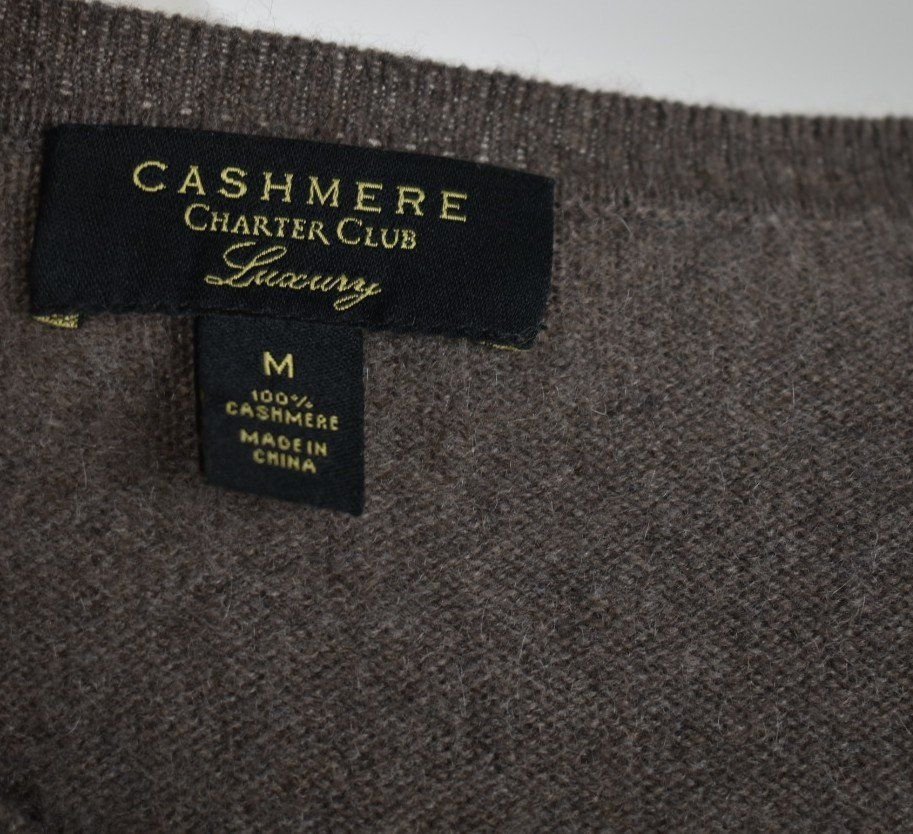 Charter Club Kaschmirpullover Gr.M - 4